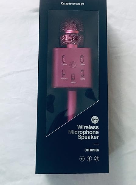 wireless microphone speaker cotton on
