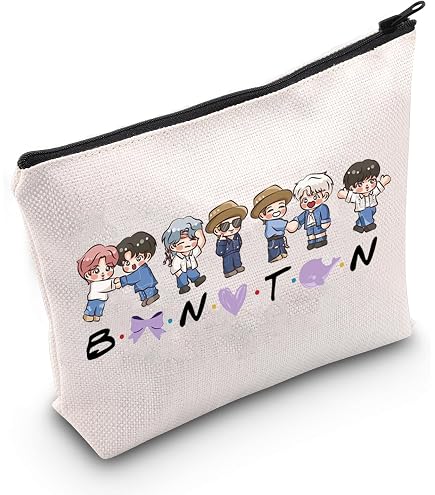 Amazon.com: BTS TinyTAN Dynamite Multi Pouch Cosmetic Pouch