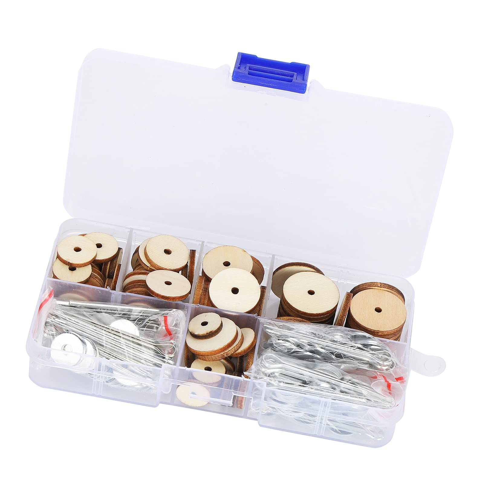 Archuu 50 Set Doll Making Joints, Doll Joints for Teddy Bear Making, DIY Material with Storage Box, Great Gift for DIY Lovers