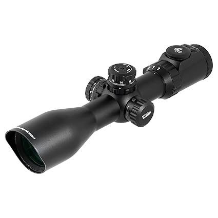 UTG 4-16X44 30mm Compact Scope, AO, 36-Color Glass Mil-dot