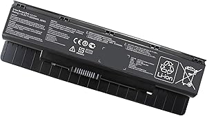 Domallk 6cell 10.8V 56WH Replacement Laptop Battery for ASUS A31-N56 A32-N56 A33-N56 USA N56V N56VZ N56VB N56VM N56VJ N56vj-dh71 N56D N56DP N76 N76V N76VM N76VZ 46 N46V N46VM N46VZ A32n56