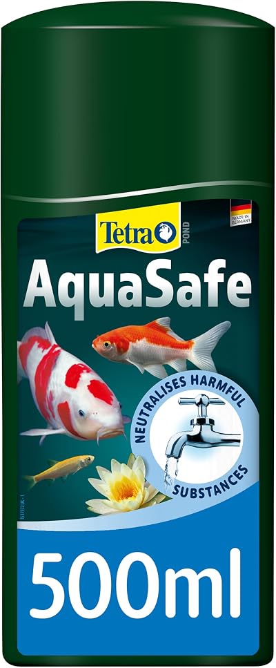 Tetra Pond AquaSafe 500 ml makes tap water safe for pond fish