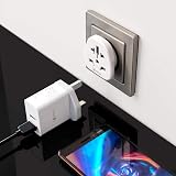 Keple Israel Type H Travel Adapter Plug for UK US EU AU Asia Worldwide Devices view 4