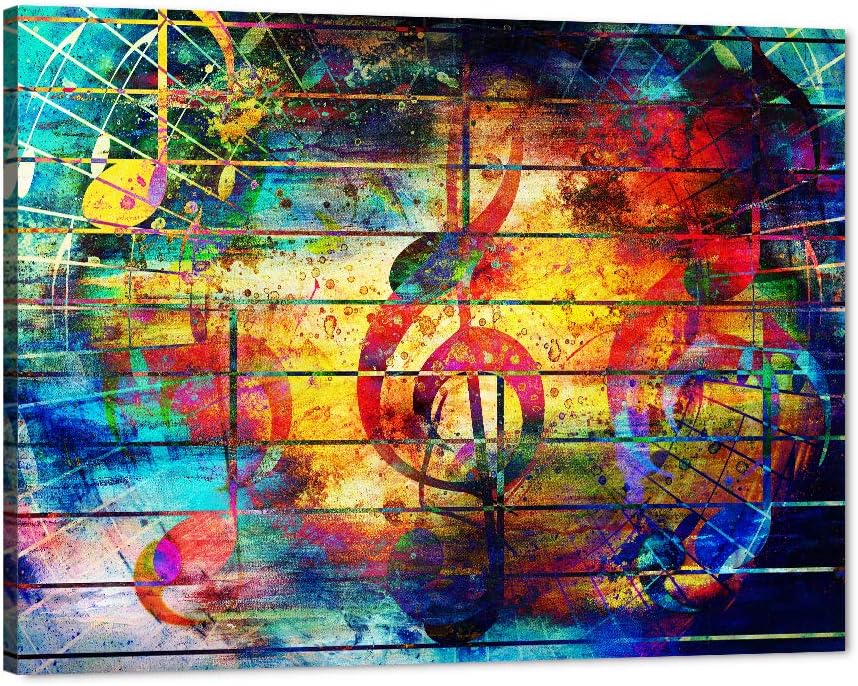 Yatsen Bridge Street Art Style Wall Art Colorful Graffiti