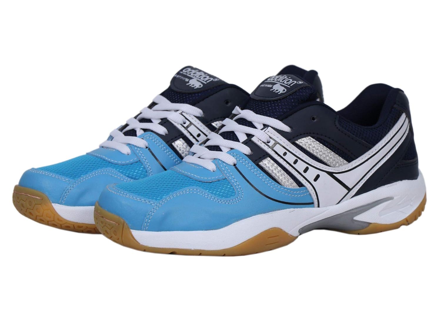 Buy ADDITION Unisex Sports Blue Badminton Shoes at Amazon.in