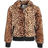 URBAN REPUBLIC Girls Winter Coat - Warm Plush Faux Fur Teddy Dress Coat and Zip Up Bomber Jacket for Girls (Sizes: 7-16)