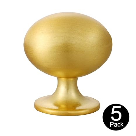 Aogedeng 13921 Satin Gold Western Style Cabinet Handle Knobs