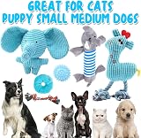 Speedy Panther 6Pcs Dog Toys Small Dogs Puppy Teething Plush Set view 5