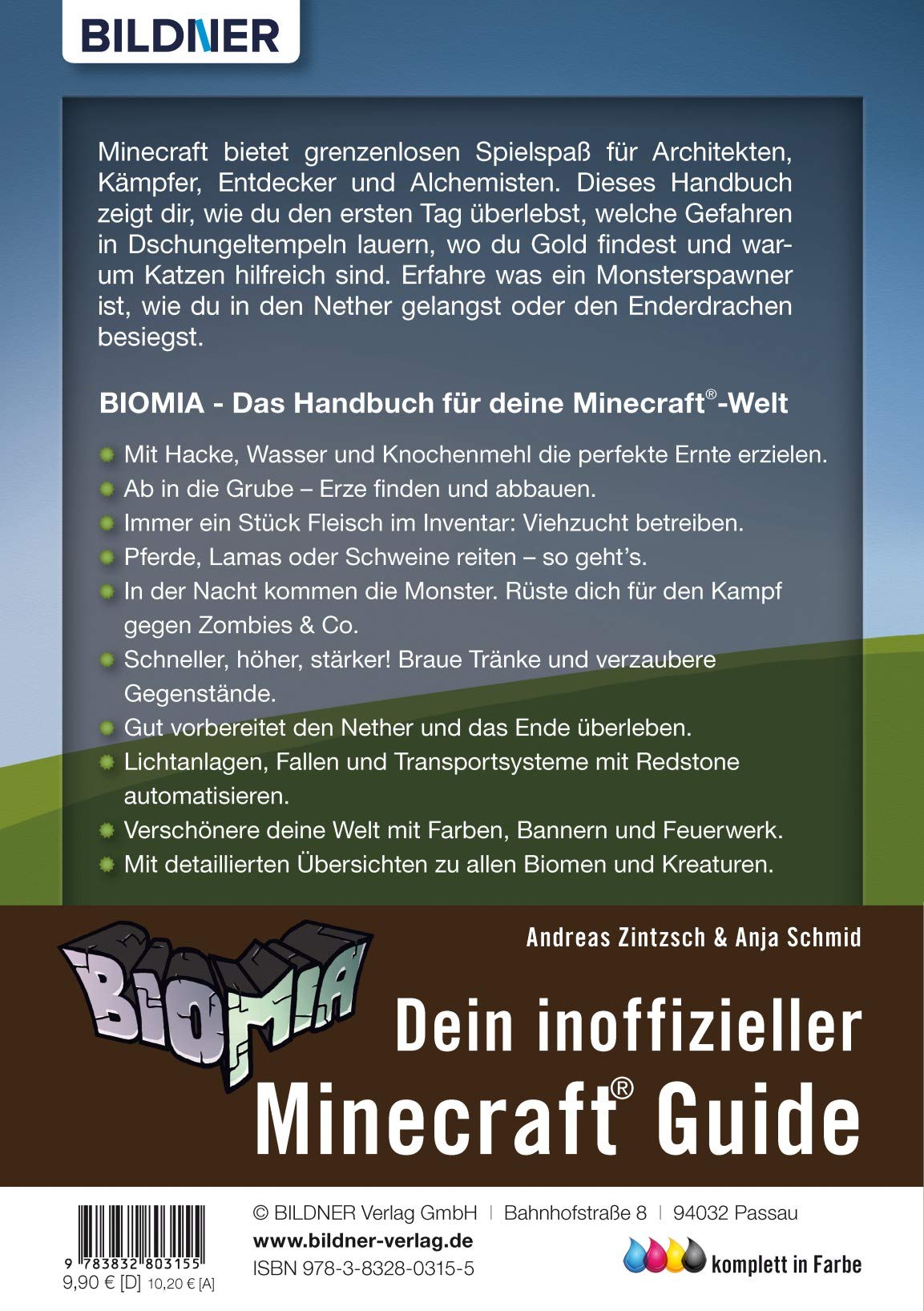 Biomia Das Handbuch Fur Deine Minecraft Welt Amazon De Andreas