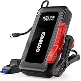 GOOLOO G7 3000A Jump Starter with Built-in Cable,Portable Power Bank for 45W Fast Charging,12V SuperSafe Lithium Jump Box, Battery Booster Pack Up to 8.5L Gas or 6.0L Diesel Engine