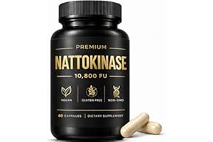 Nattokinase - 10800 FU 𝗦𝘂𝗽𝗽𝗹𝗲𝗺𝗲𝗻𝘁, 60 Capsules