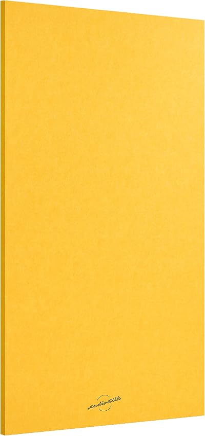 AudioSilk Acoustic Panel Large 116 x 58 cm Yellow NRC 0.91
