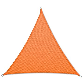 Triangle Casa Pura Dreieckiges Sonnensegel/Vordach, für Garten, wasserdicht, maschinenwaschbar, 5 x 5 x 5 m, in 5 Farben erhä