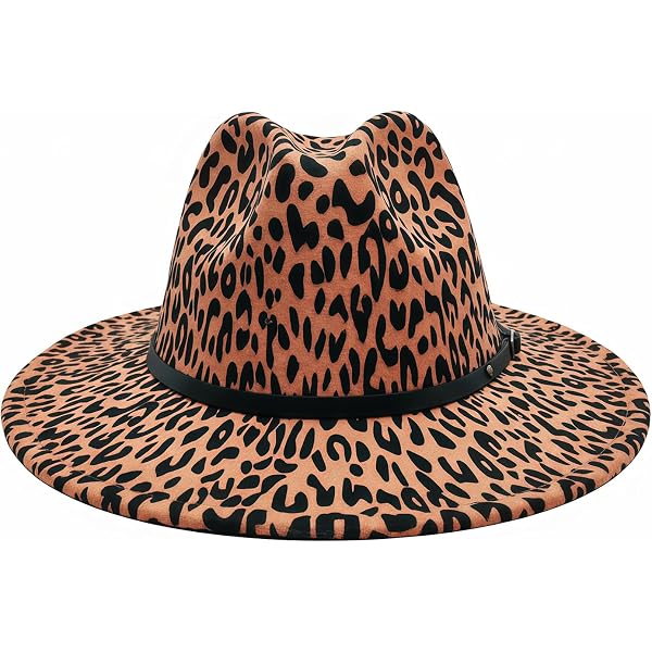 TOP HEADWEAR Fashion Leopard Print Belted Floppy Sun Hat  display picture 1