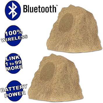 bluetooth rock speakers amazon