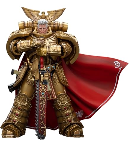 Amazon.com: JOYTOY Warhammer 40k Black Templars High Marshal