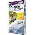 SENTRY Fiproguard Plus for Cats, Flea and Tick Prevention for Cats (1.5 Pounds and Over), Includes 3 Month Supply of Topical Flea Treatments