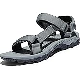 NORTIV 8 Men's Sandals Hiking Sports Lightweight Summer Water Arch Support River Open Toe Athletic Trail Outdoor Walking Sandals Longdo