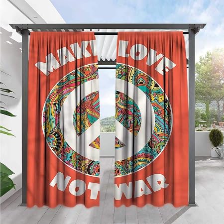 Amazon Com Marilds Groovy Custom Curtain Youth History Politics