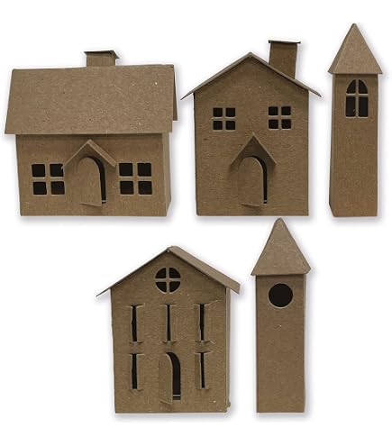 Amazon.com: Sizzix Village Collection by Tim Holtz Village