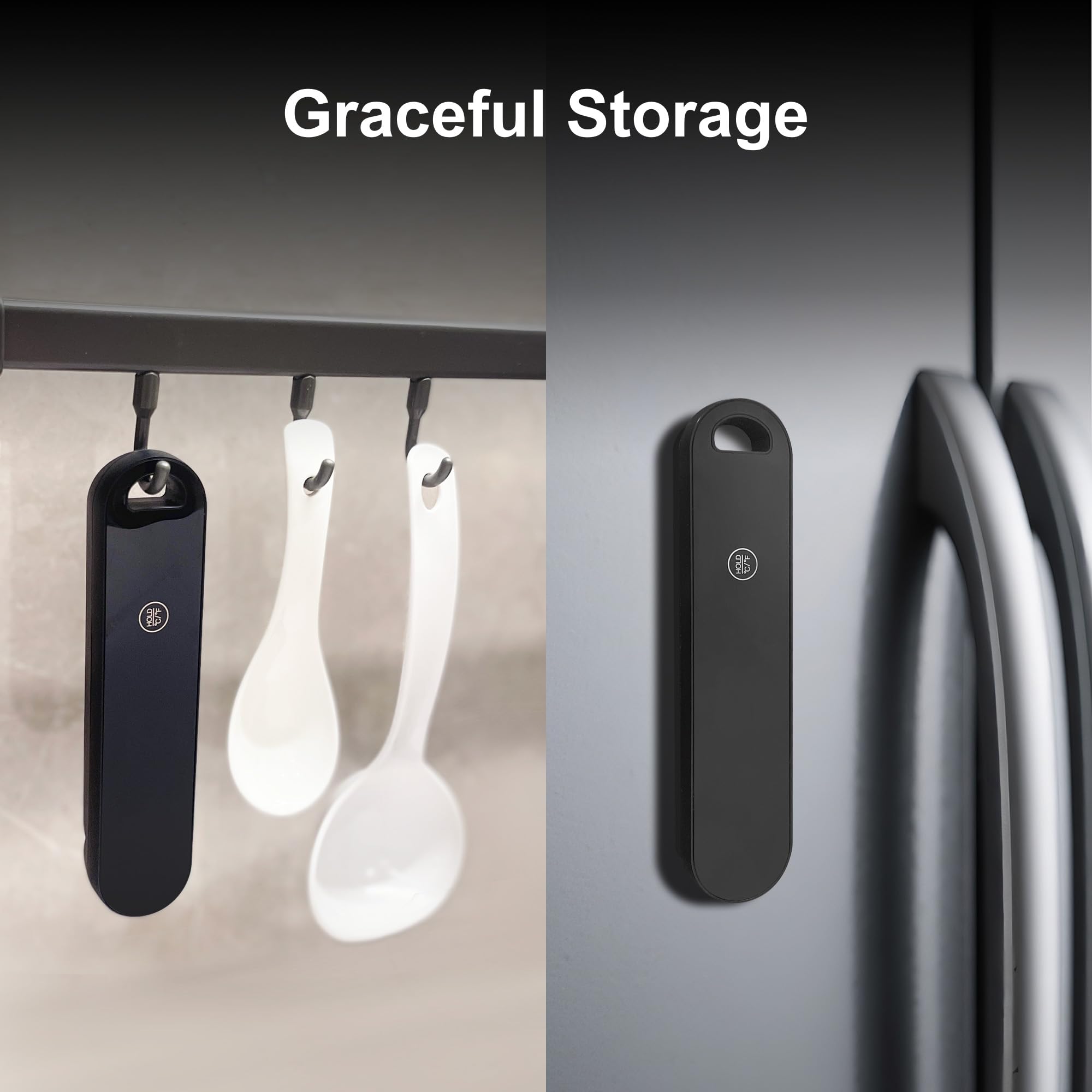 Charmline Hochpräzises Thermometer Kochen, 0,5s Sofortmessung, ±0,3°C Genauigkeit, Fleischthermometer, Kochthermometer für Fleisch, Backen und Grillen, 180° automatisch rotierendes Display 7