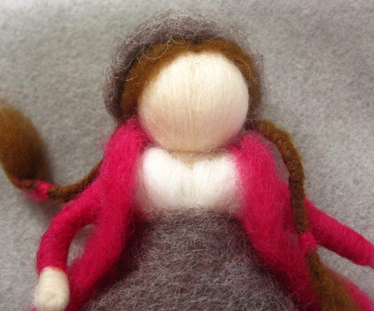 needle felted art dolls