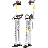 Dura Stilts 38"- 64" Premium Adjustable Drywall Stilts | Extra Tall | High-Grade Aluminum | Made in the USA