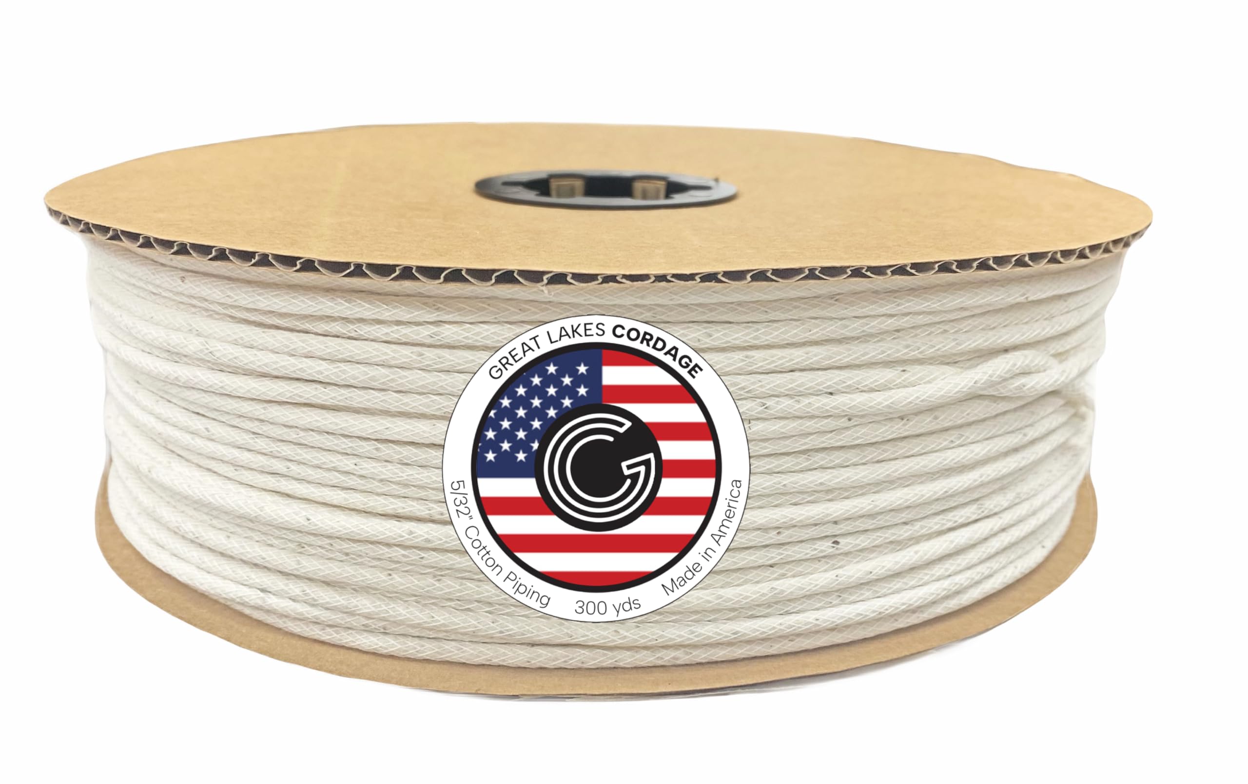 5/32" Cotton Piping Cord, Size 0 (300 yds)