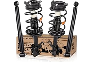 KUIPERAUTO Front and Rear Struts Complete Assembly Shocks Absorbers Compatible for 2007-2012 Nissan Sentra 2.0L, 4PCS