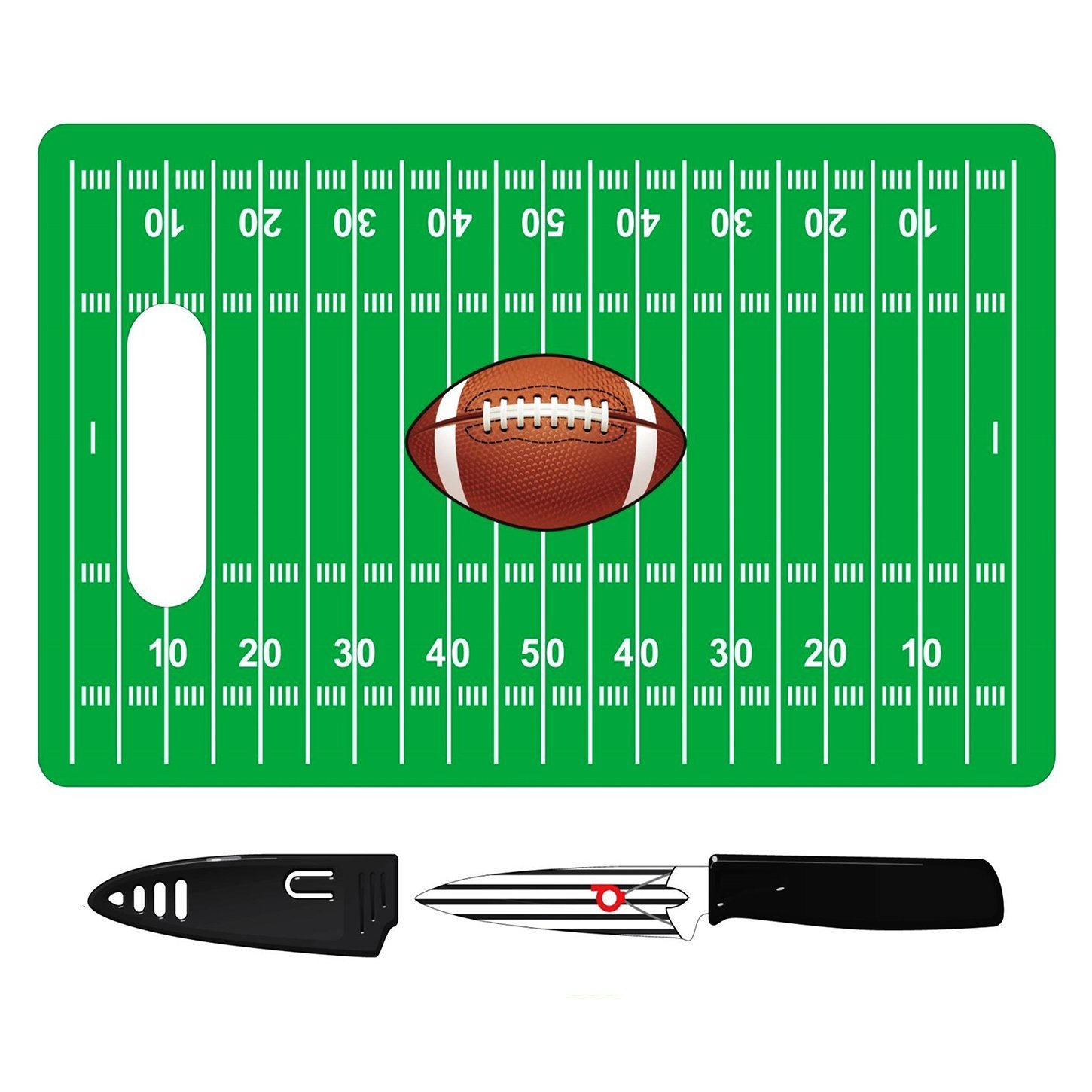 Unique Football Party Supplies Gift Football Cutting Board Tailgating Gear Party Supplies Football