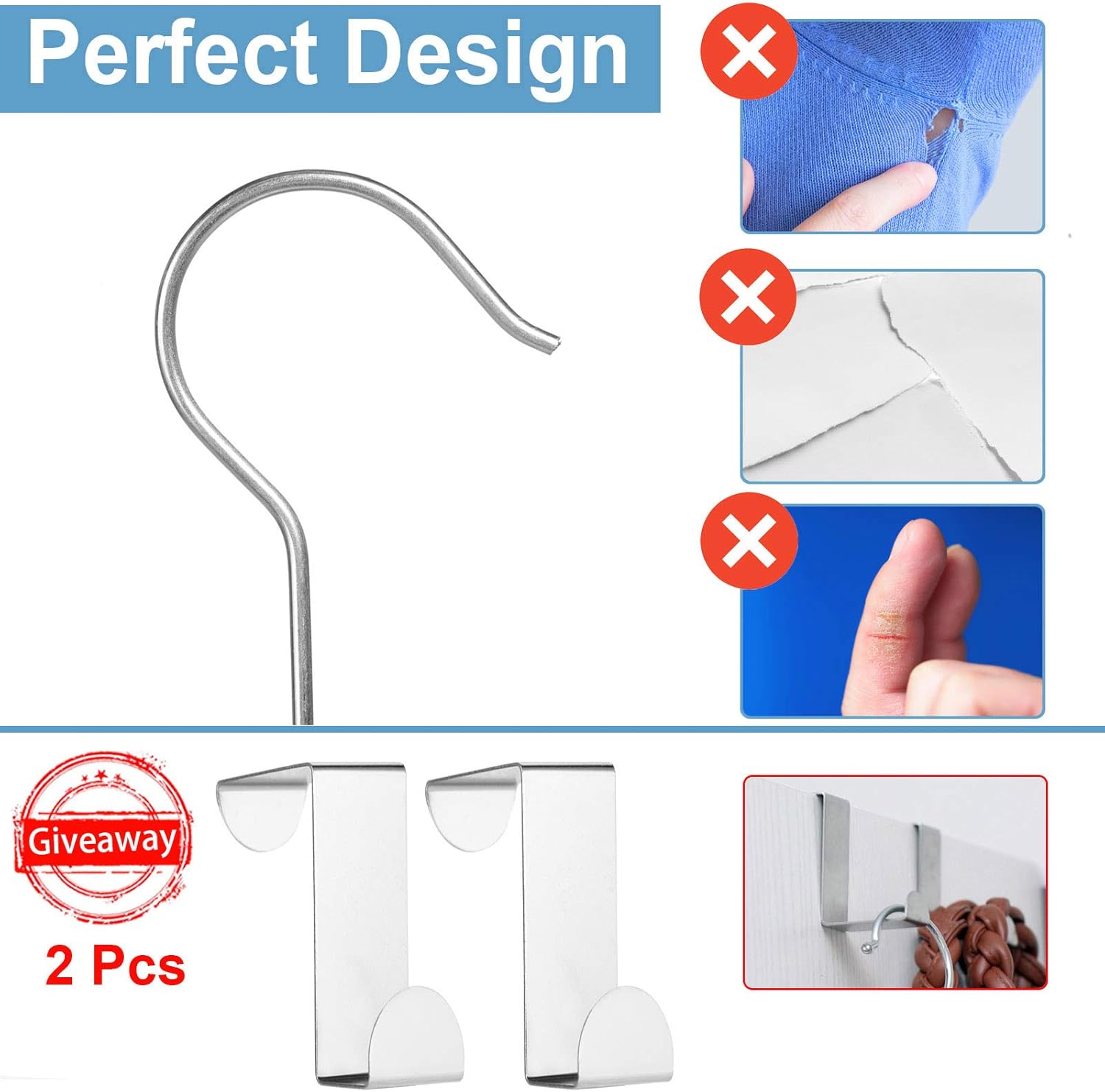Wrapping Paper Storage Holder Double-Sided Hanging Gift Bag and Gift Wrap Organizer （Original White）: Home & Kitchen