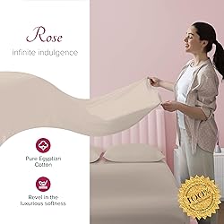 Carressa Linen 100% Egyptian Cotton Sheets Queen