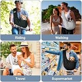 Adiwo Puppy Carrier Bag Reversible Hands-Free Dog Sling Small Medium Pets view 7