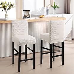 YISUN Waterproof Bar Stool Covers, Stretch Pub