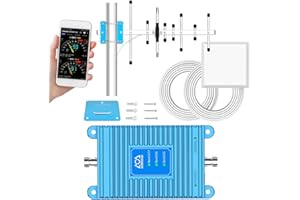 SUBROAD Band 17/12/5/26/2/25 Cell Phone Signal Booster, Home ATT Cell Phone Booster, 5G Support, Applicable to All U.S. Carriers Verizon, AT&T, Signal Amplifier Repeater Enhance GSM CDMA 4G LTE 5G Signal