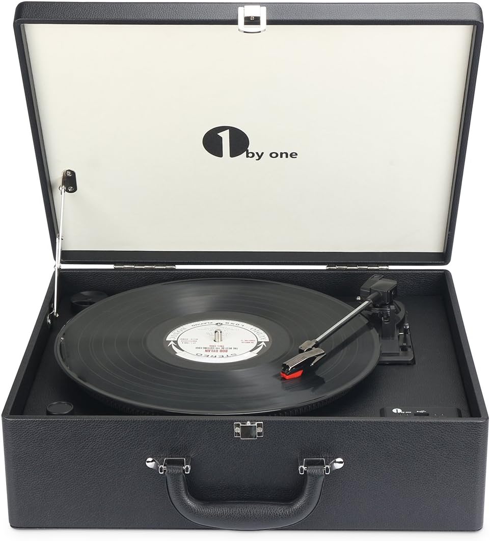 1byone portable turntable