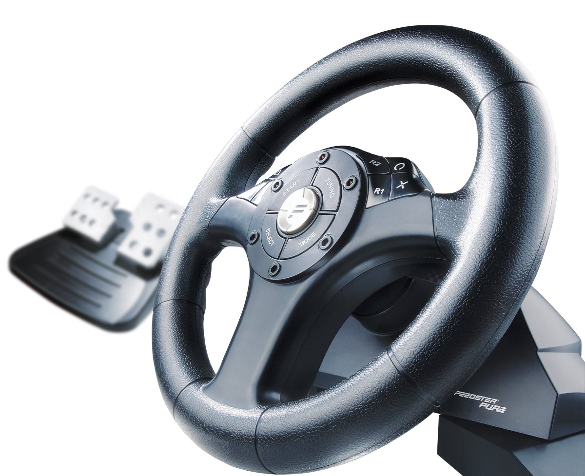 Fanatec Speedster Pure Steering Wheel (PS2) Amazon.co.uk PC & Video Games