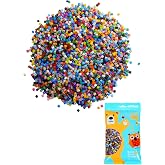 ARTKAL 6000 5mm Fuse Beads - 24 Colors, Bulk Refills for Arts, DIY Crafts | Iron beads for Christmas &amp; Birthday Gifts, Supplies for Adults