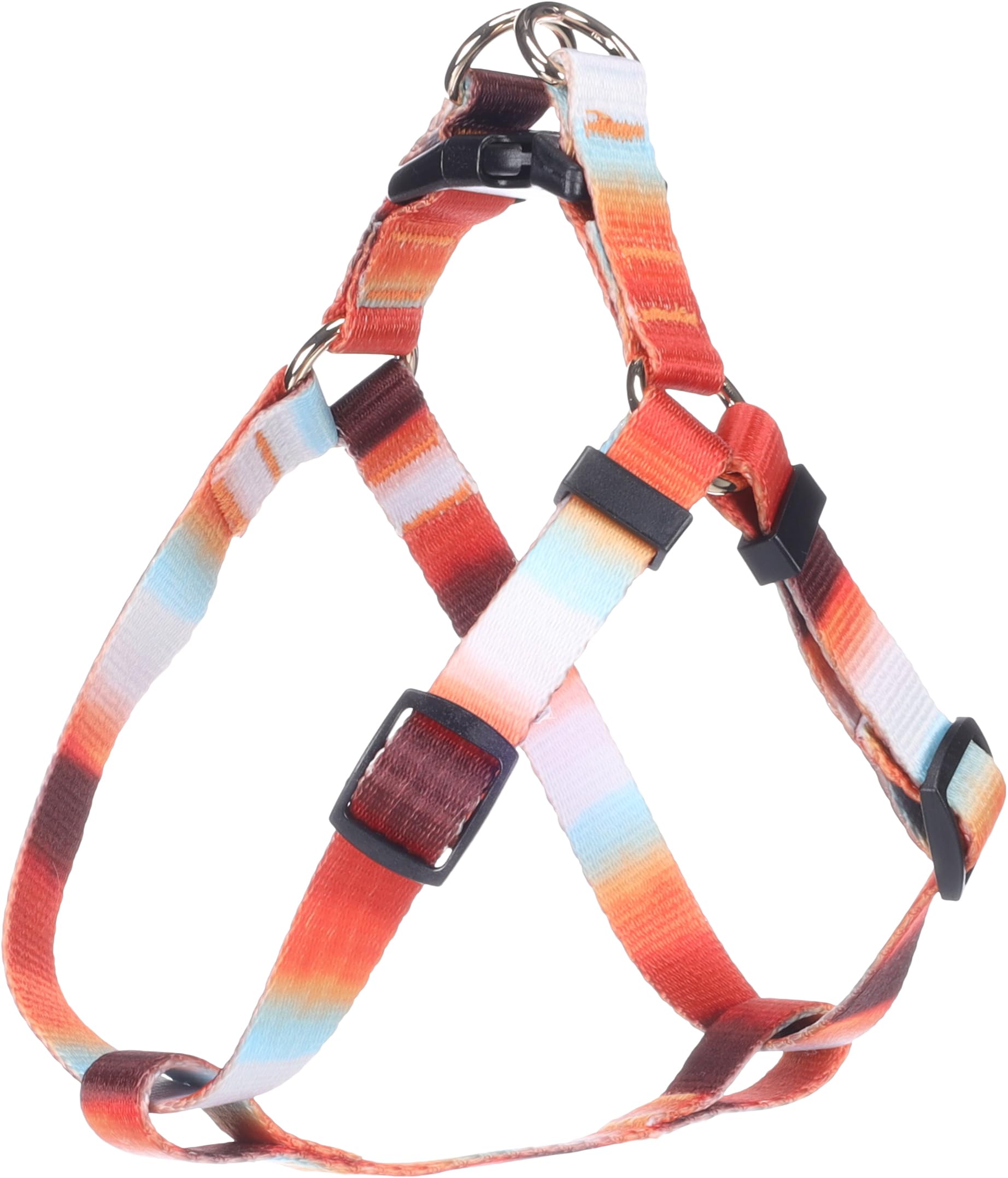 Flamingo Dog Harness Step&Go Naja Mix XS 20-35cm 20-35cm 10mm
