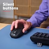 Trust Yuki Silent Wireless Mouse Bluetooth 2.4GHz Ambidextrous 75% Recycled view 4