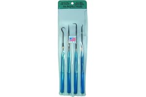 Moody Tools 58-0226 4-Piece Magnetic Handle Scriber Pick Set