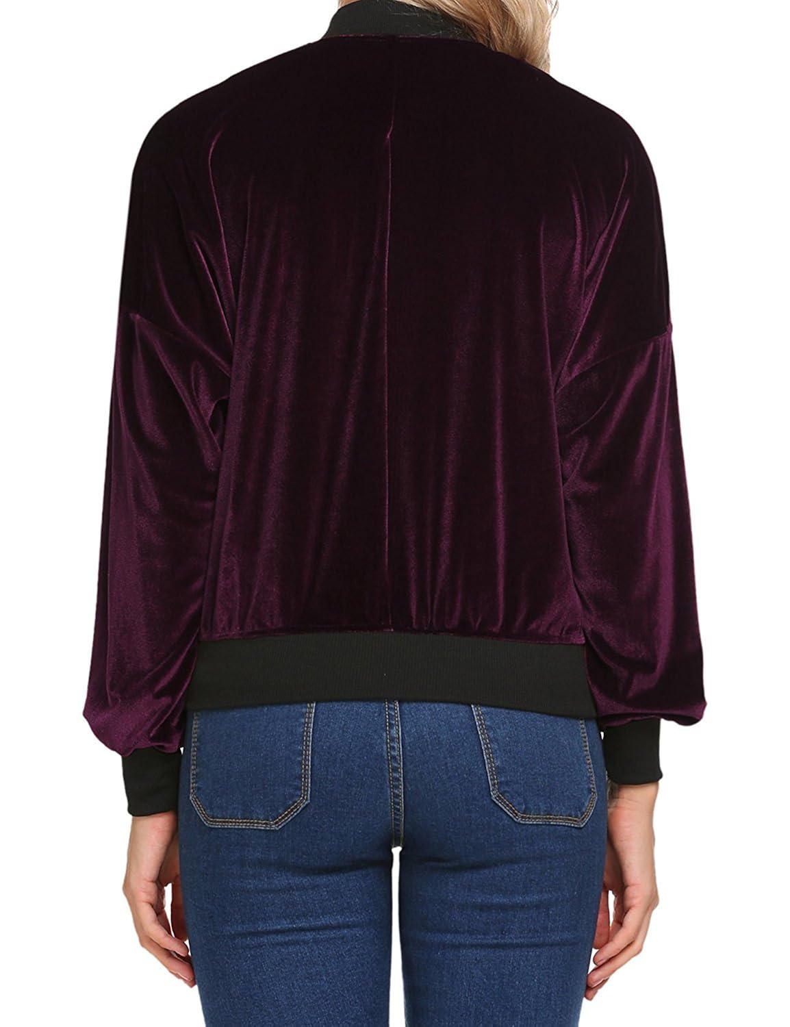 khhalisi women's full sleeves jacket with pocket zipper