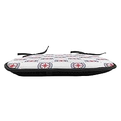 Ambesonne Compass Chair Seating Cushion Set of