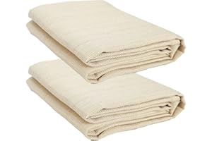 BACLAUGH Glass fiber welding blanket 4 'x 6' family welding desktop with fire blankets, welding curtain grille carpet, welding tool welding blanket coverage, flame retardant | fire prevention 2PCS