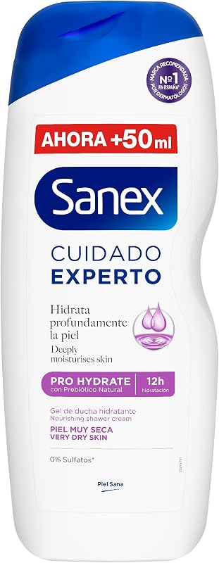 Cuidado Experto Pro Hydrate, Gel de Ducha, Pack 4x600ml