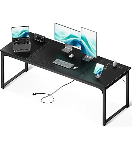 Amazon.com: PRAISUN 63 X 29.5 Inch Computer Desk with Deeper