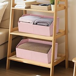 Homsorout Closet Baskets for Shelves Trapezoid