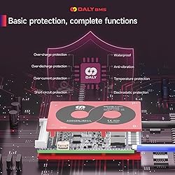 DALY 4S-16S BMS 15A to 200A Protection Board with