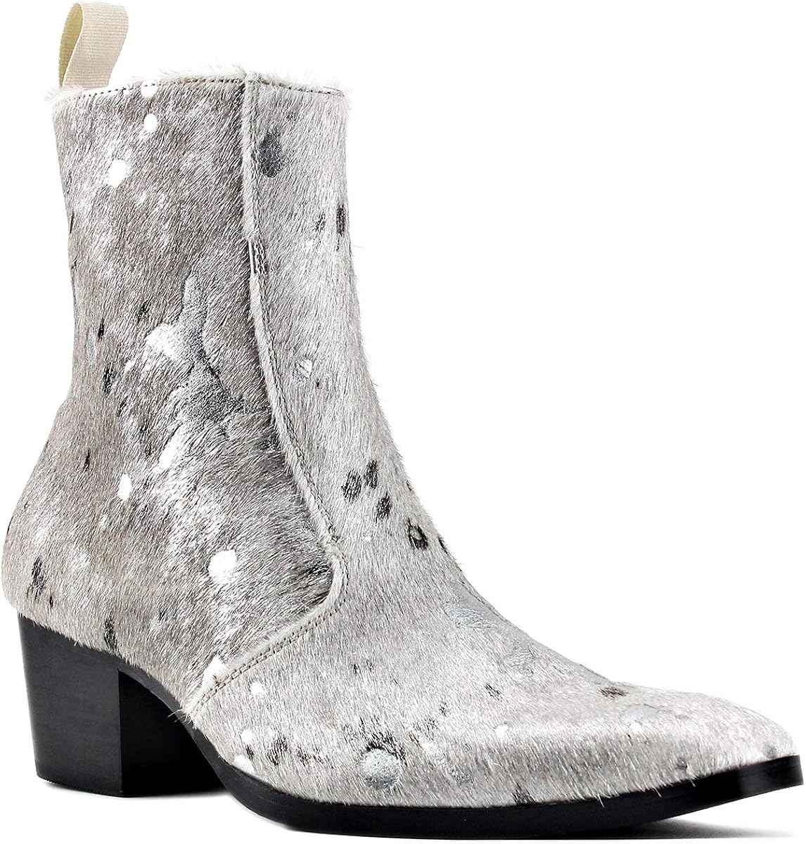 mens pony hair boots