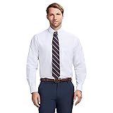 IZOD Men's Dress Shirt Regular Fit Long Sleeve